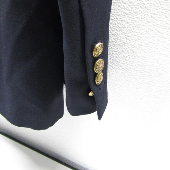 NEW GOLDEN GOOSE Men's Dave Double-Breasted Blazer Size 46 Navy Blue – Tailored - Picture 16 of 16